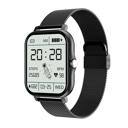 PHONEPACE Y13 Smart Watch with Call Function Fitness Tracker Heart Rate Monitor Alarm Clock for Outdoor Sports Monitoring - RELUX.STORE