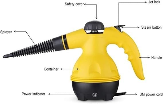 “Portable Handheld Steam Cleaner – Multi - Purpose High - Temperature Steam Cleaner for Home, Car & Kitchen Cleaning” - RELUX.STORE