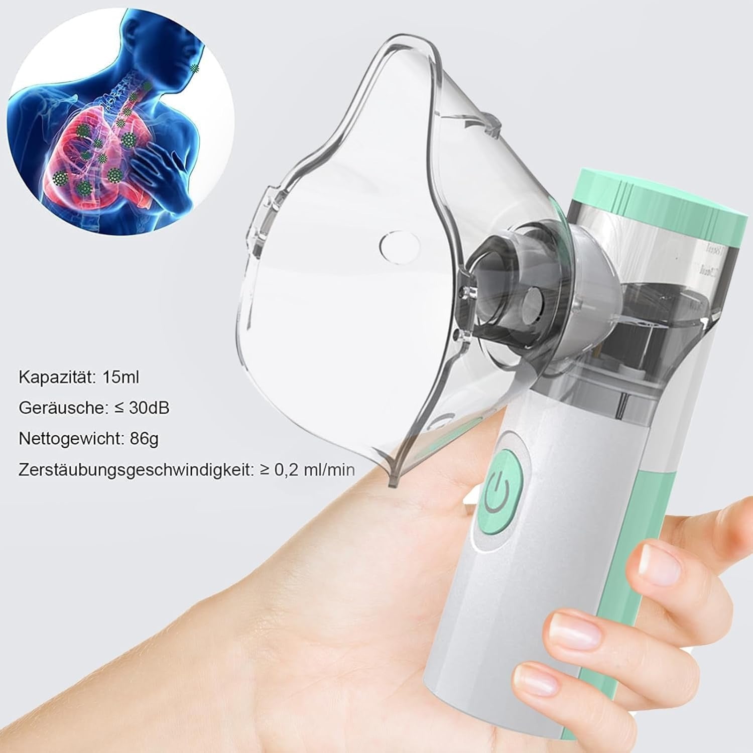 Portable Nebulizer for Adults and Children - RELUX.STORE