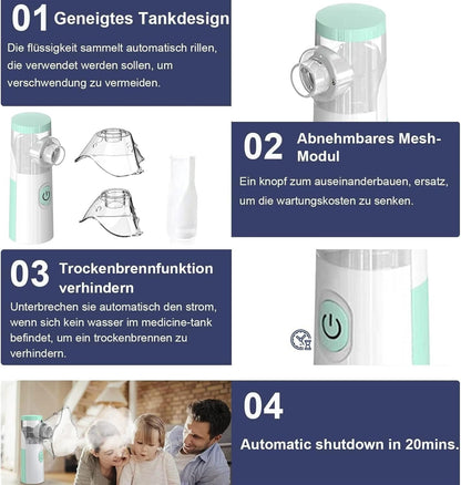 Portable Nebulizer for Adults and Children - RELUX.STORE
