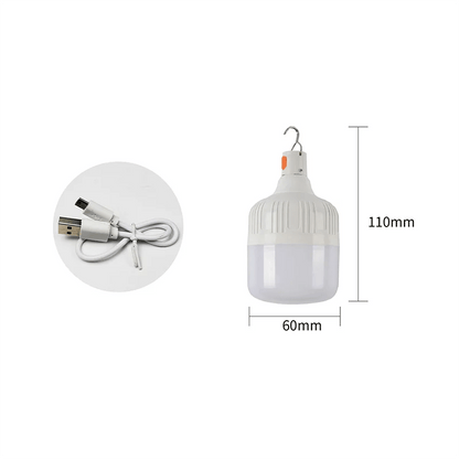 "Portable Rechargeable LED Camping Lantern – Dimmable Multifunctional Tent Light with Hook & USB Charging | Bright Outdoor Emergency Street Lamp for Hiking, Travel & Home Use" - RELUX.STORE