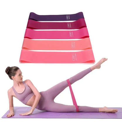 "Portable Rubber Resistance Bands – Yoga, Pilates & CrossFit Elastic Workout Bands for Women | Strength Training & Fitness Equipment by Relux.Store" - RELUX.STORE