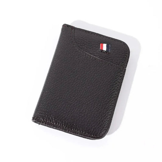 “Portable Super Slim Men’s Wallet – PU Leather Mini ID & Credit Card Holder | Thin, Small, Short Wallet for Cards & Cash” - RELUX.STORE