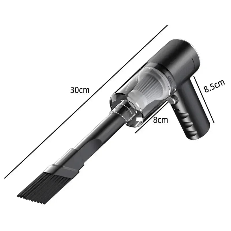Portable Wireless Car Vacuum Cleaner Wireless Vacuum Cleaner Dual Use for Home and Car 120W High Power Powerful Vacuum Cleaner - RELUX.STORE