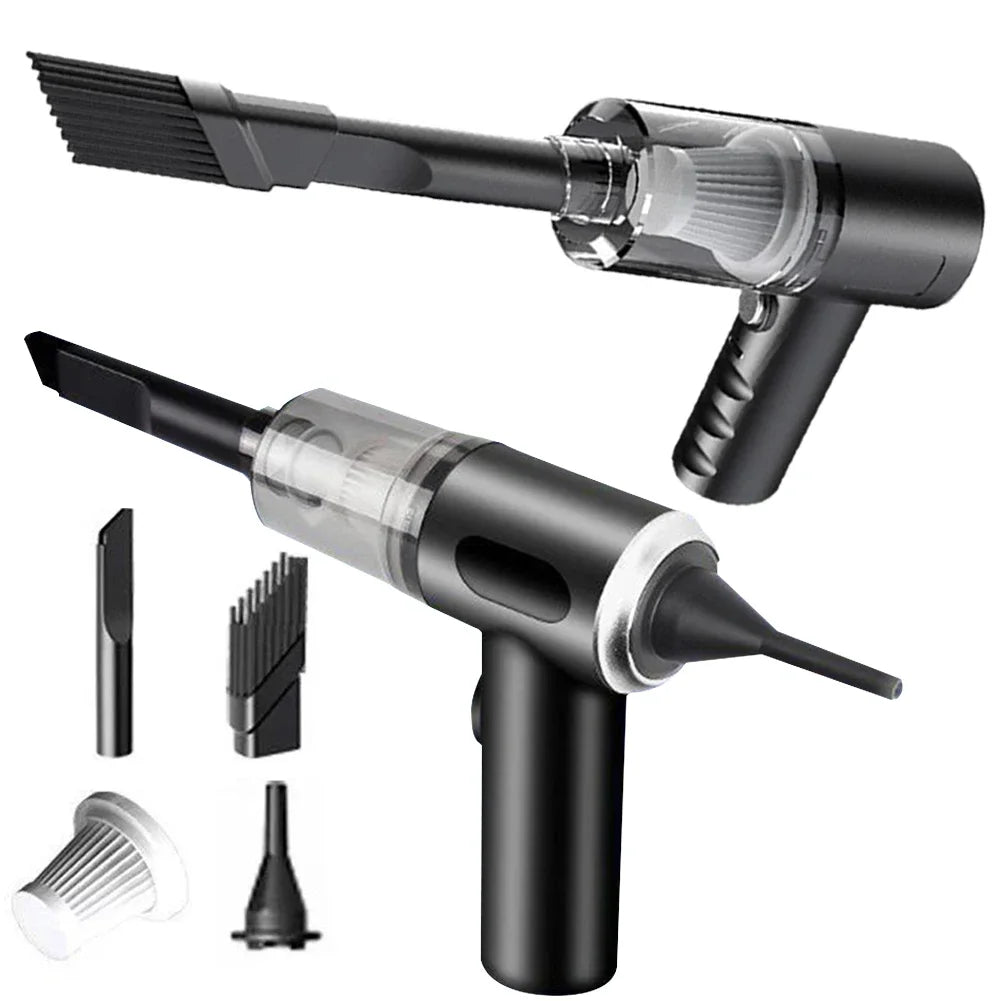 Portable Wireless Car Vacuum Cleaner Wireless Vacuum Cleaner Dual Use for Home and Car 120W High Power Powerful Vacuum Cleaner - RELUX.STORE