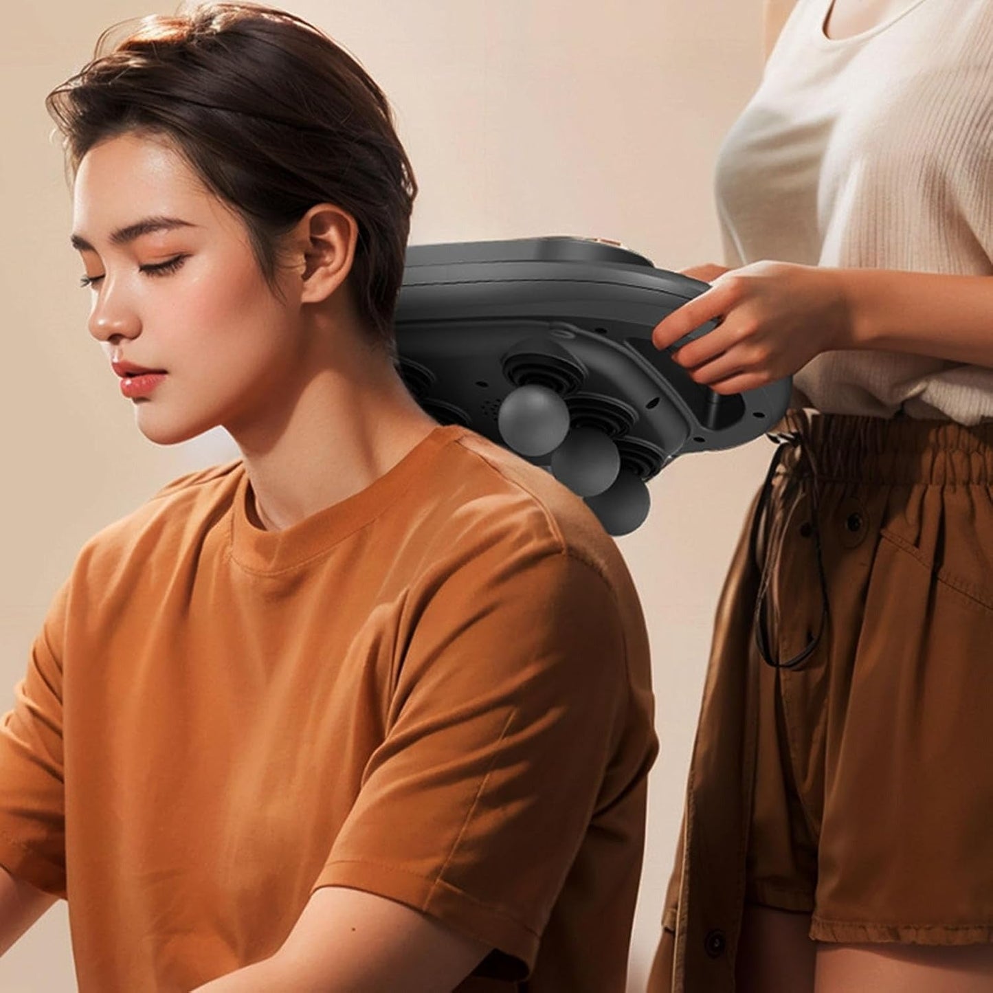 "Powerful 6 - Head Massager for Neck, Back & Shoulder Pain Relief – Relax Anytime, Anywhere" - RELUX.STORE