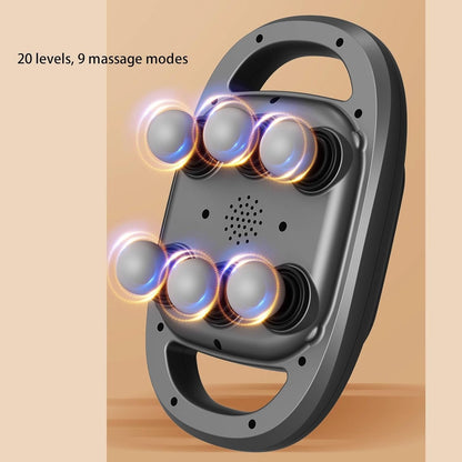 "Powerful 6 - Head Massager for Neck, Back & Shoulder Pain Relief – Relax Anytime, Anywhere" - RELUX.STORE