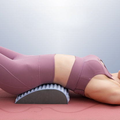 Premium Back Stretcher & Neck Lumbar Support Pillow – Ergonomic Massager for Back, Waist & Sciatica Pain Relief | Spine Alignment, Posture Correction & Deep Relaxation - RELUX.STORE