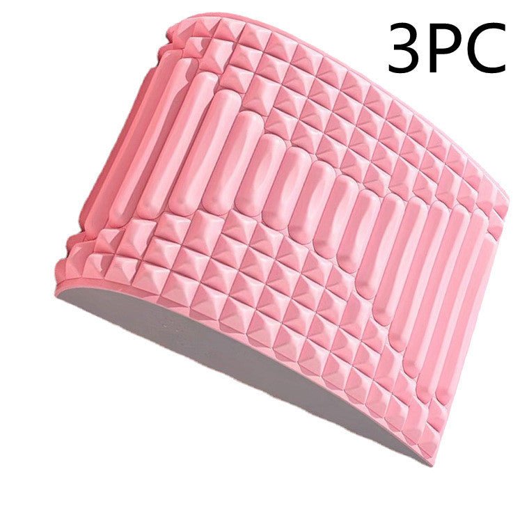 Premium Back Stretcher & Neck Lumbar Support Pillow – Ergonomic Massager for Back, Waist & Sciatica Pain Relief | Spine Alignment, Posture Correction & Deep Relaxation - RELUX.STORE