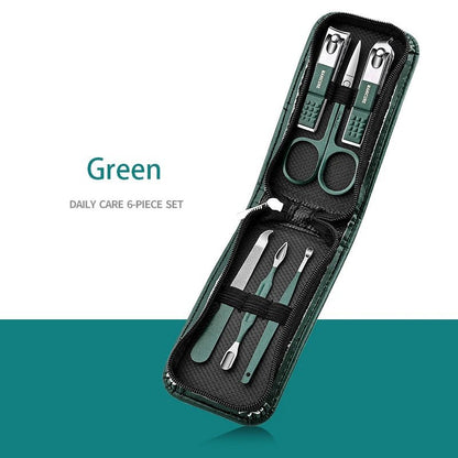 "Professional 7/10/12/18 - Piece Nail Care Kit – Stainless Steel Manicure & Pedicure Set with Travel Case for Home & Travel" ✅ - RELUX.STORE
