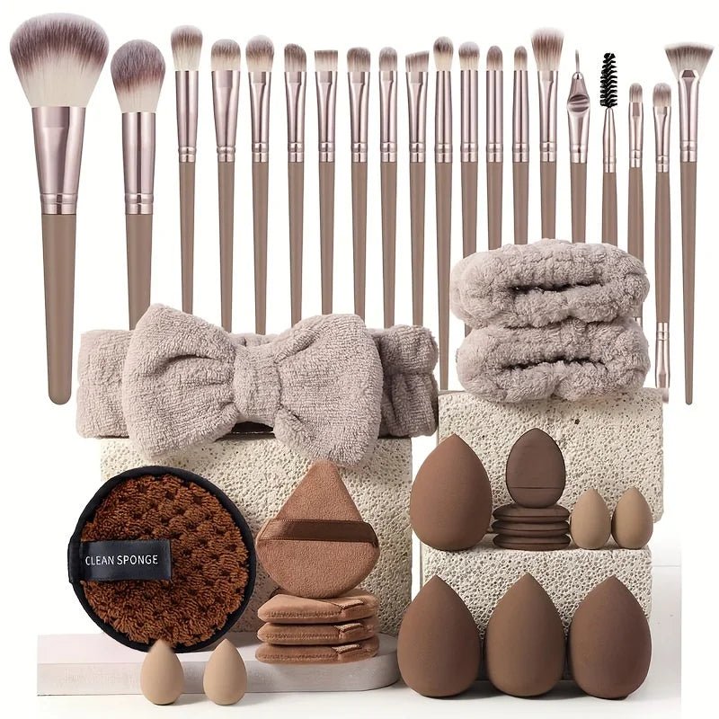 Professional Makeup Brush Set with 20/40 Tools, Various Specifications Available - RELUX.STORE