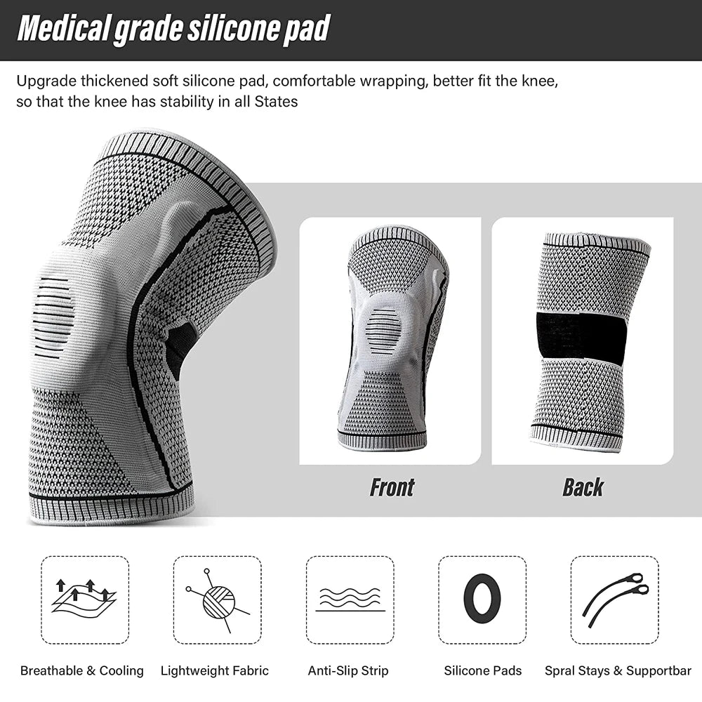"Professional Sport Knee Brace – Arthritis & Joint Support, Meniscus Tear Relief for Running, CrossFit & Outdoor Activities by Relux.Store" - RELUX.STORE