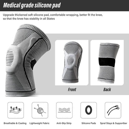 "Professional Sport Knee Brace – Arthritis & Joint Support, Meniscus Tear Relief for Running, CrossFit & Outdoor Activities by Relux.Store" - RELUX.STORE