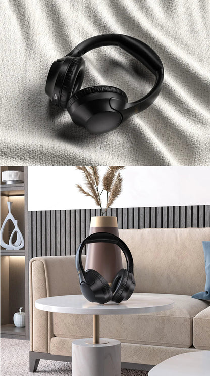 "QCY H2/H2 Pro Wireless Headphones – Bluetooth 5.3, BASS Mode, HiFi Stereo, Over - Ear Gaming Earphones with Dual Device Connect" - RELUX.STORE