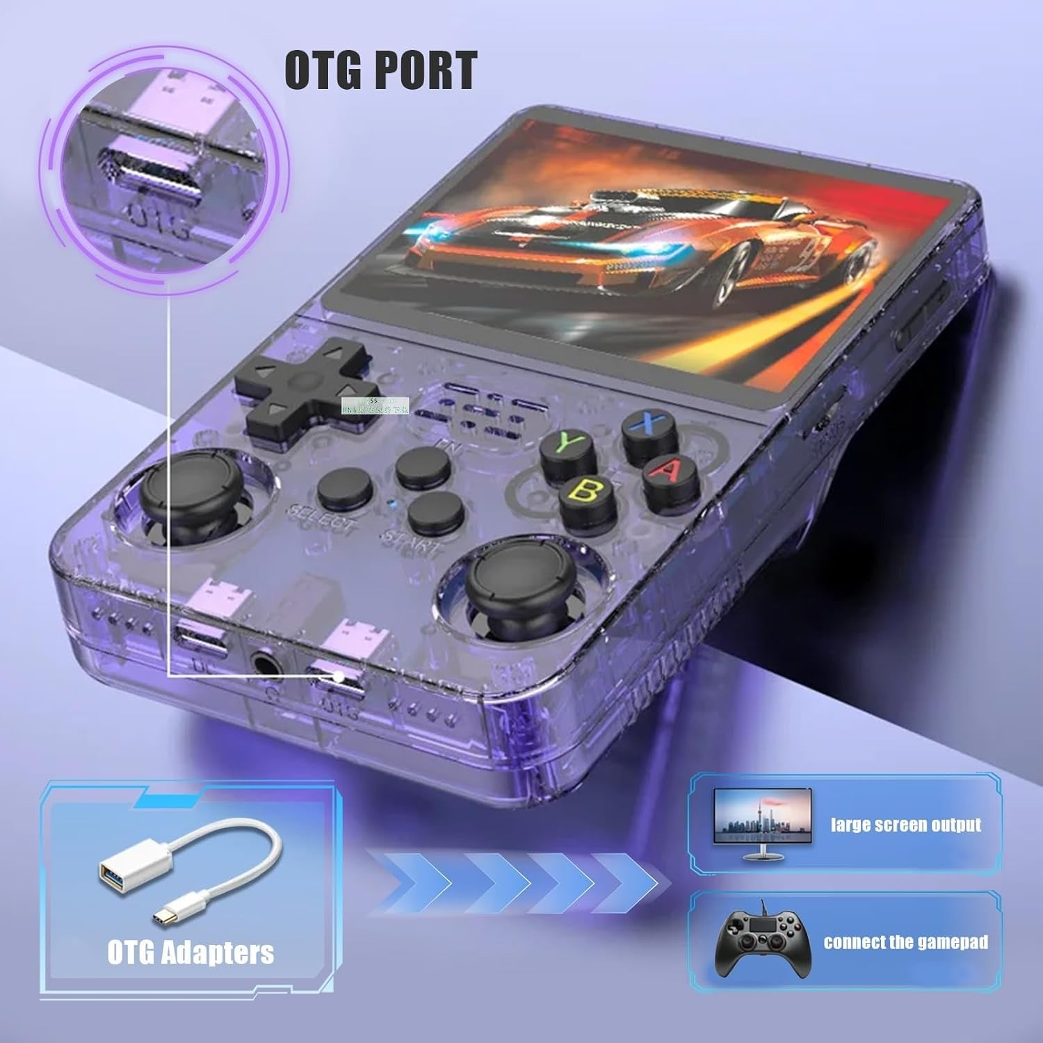 "R36S Retro Handheld Game Console – Classic 8 - Bit Gaming on the Go | Portable Pocket Game Player with Built - in Games" - RELUX.STORE