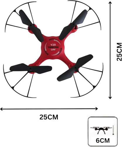 "RC Drone with One Key Return – HD Camera, Altitude Hold, 360° Flip & Easy Remote Control Quadcopter" 🚁✨ - RELUX.STORE