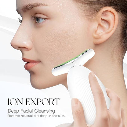 “Rechargeable LED Facial & Neck Massager – Anti - Aging Skin Care Device for Wrinkles, Fine Lines & Facial Rejuvenation” - RELUX.STORE