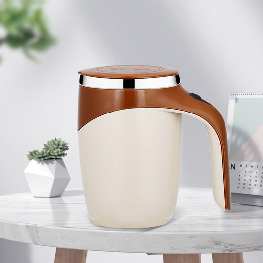 Rechargeable Model Automatic Stirring Cup Coffee Cup High Value Electric Stirring Cup Lazy Milkshake Rotating Magnetic Water Cup - RELUX.STORE