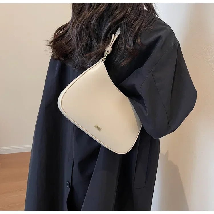 Red Underarm Shoulder Bags for Women 2024 New Texture Leather Crossbody Bag Luxury Designer Wedding Bride Handbags Sling Bag - RELUX.STORE