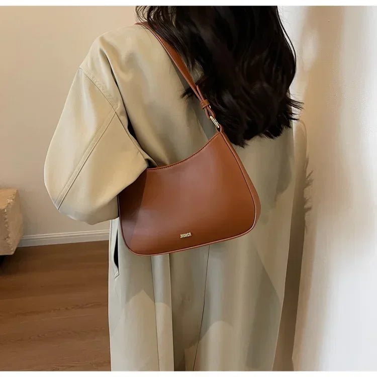 Red Underarm Shoulder Bags for Women 2024 New Texture Leather Crossbody Bag Luxury Designer Wedding Bride Handbags Sling Bag - RELUX.STORE