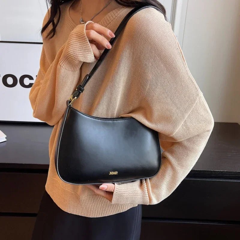 Red Underarm Shoulder Bags for Women 2024 New Texture Leather Crossbody Bag Luxury Designer Wedding Bride Handbags Sling Bag - RELUX.STORE