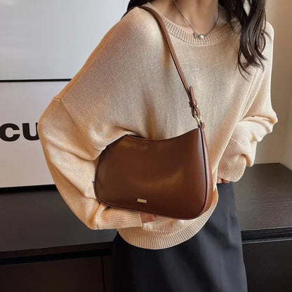 Red Underarm Shoulder Bags for Women 2024 New Texture Leather Crossbody Bag Luxury Designer Wedding Bride Handbags Sling Bag - RELUX.STORE