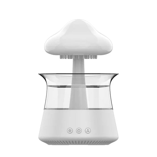 Relax Cloud Rain Ultrasonic Aroma Diffuser – Humidifier with Colorful LED Mood Lamp, Essential Oil Compatible, Quiet Aromatherapy for Home & Office - RELUX.STORE