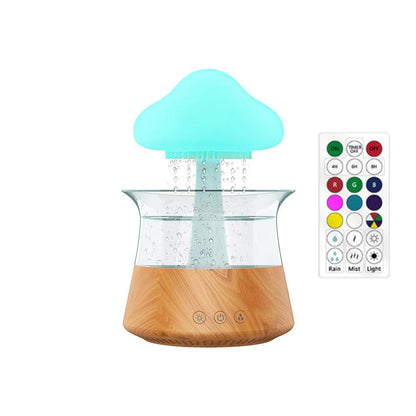 Relax Cloud Rain Ultrasonic Aroma Diffuser – Humidifier with Colorful LED Mood Lamp, Essential Oil Compatible, Quiet Aromatherapy for Home & Office - RELUX.STORE