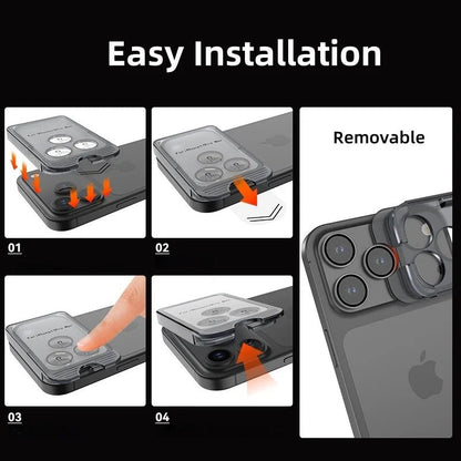 "Removable Camera Lens Protector for iPhone 17 Pro Max / 17 Air – Dust - Free Tempered Glass Back Lens Cover, Easy Install" 📱🛡️✨ - RELUX.STORE