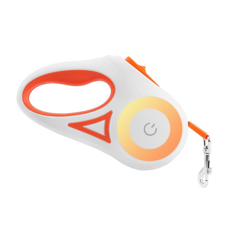 “Retractable Dog Leash & Collar Set with Spotlight – Automatic Pet Traction Rope for Small and Medium Dogs & Cats” - RELUX.STORE