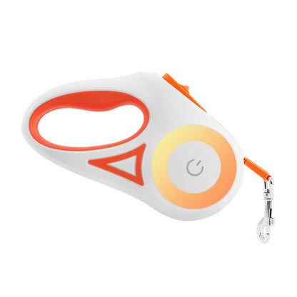 “Retractable Dog Leash & Collar Set with Spotlight – Automatic Pet Traction Rope for Small and Medium Dogs & Cats” - RELUX.STORE