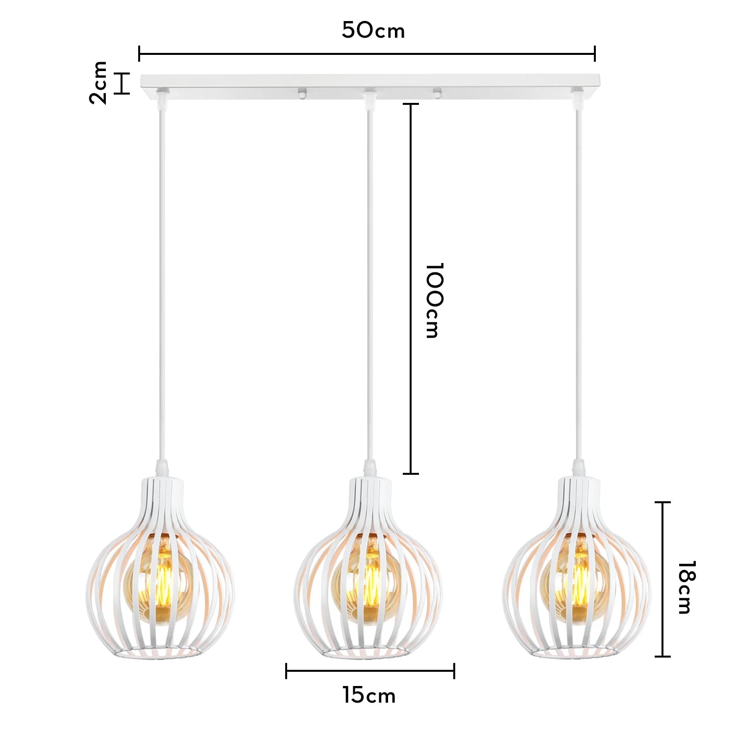 “Retro Industrial Pendant Lamp – Geometric Modern Iron Lampshade for Restaurant, Corridor & Creative Hanging Lighting” - RELUX.STORE