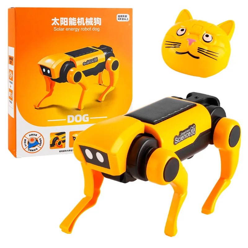 Robot Dog Science Experiment Kit – Solar Powered DIY Puppy STEM Toy for Kids, Educational Science Project & Christmas Gift - RELUX.STORE