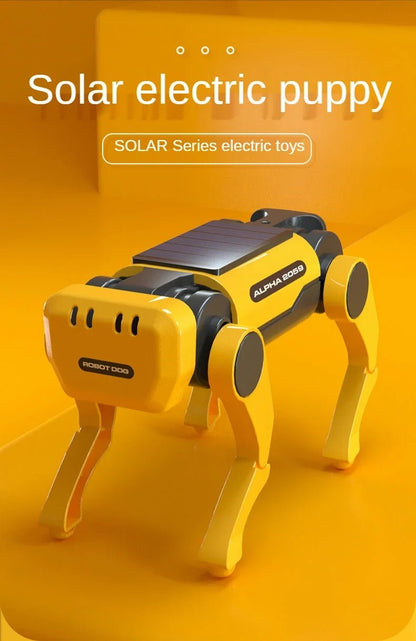 Robot Dog Science Experiment Kit – Solar Powered DIY Puppy STEM Toy for Kids, Educational Science Project & Christmas Gift - RELUX.STORE