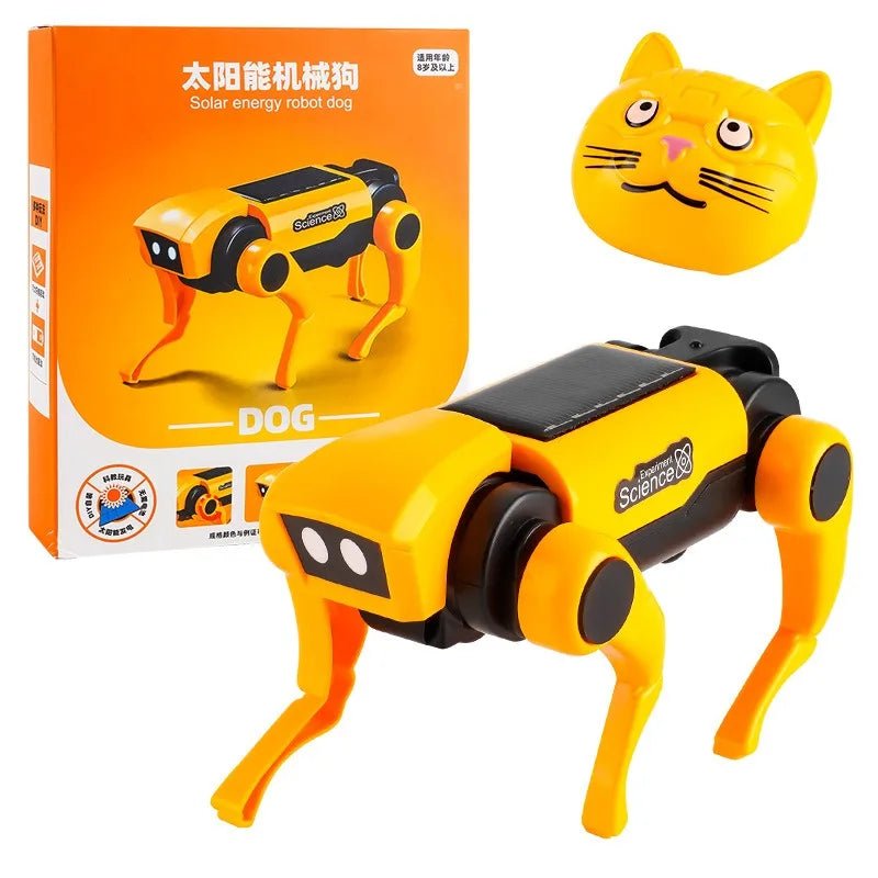 Robot Dog Science Experiment Kit – Solar Powered DIY Puppy STEM Toy for Kids, Educational Science Project & Christmas Gift - RELUX.STORE