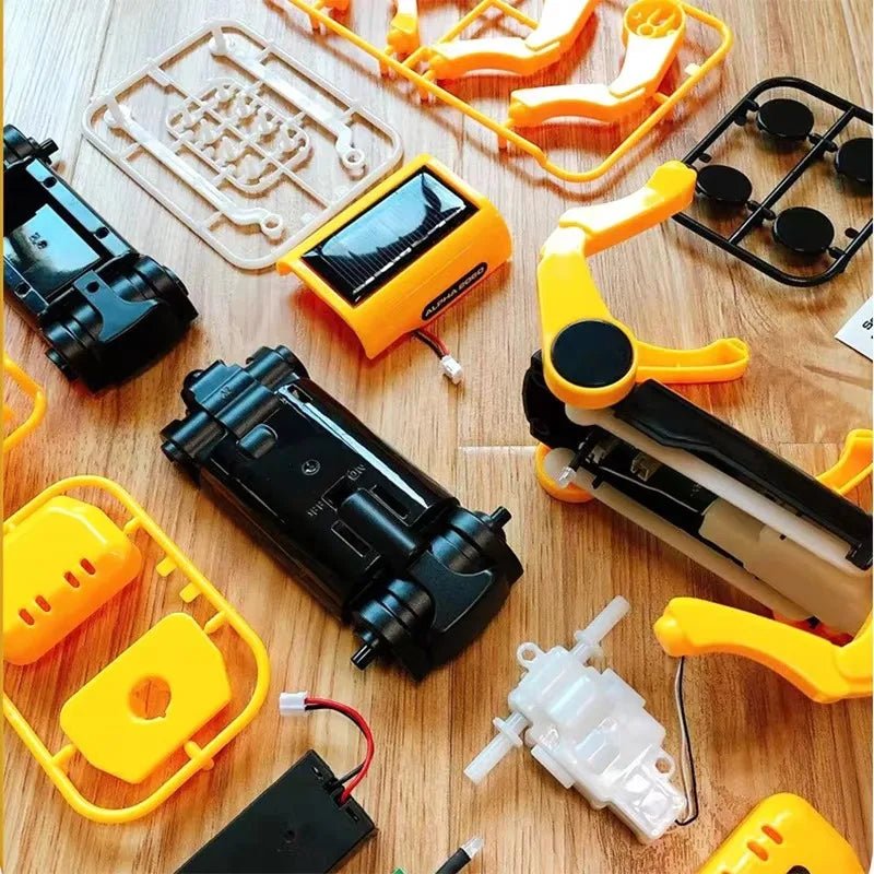 Robot Dog Science Experiment Kit – Solar Powered DIY Puppy STEM Toy for Kids, Educational Science Project & Christmas Gift - RELUX.STORE