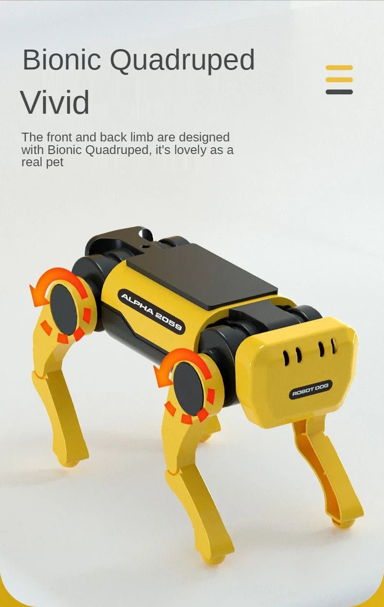 Robot Dog Science Experiment Kit – Solar Powered DIY Puppy STEM Toy for Kids, Educational Science Project & Christmas Gift - RELUX.STORE