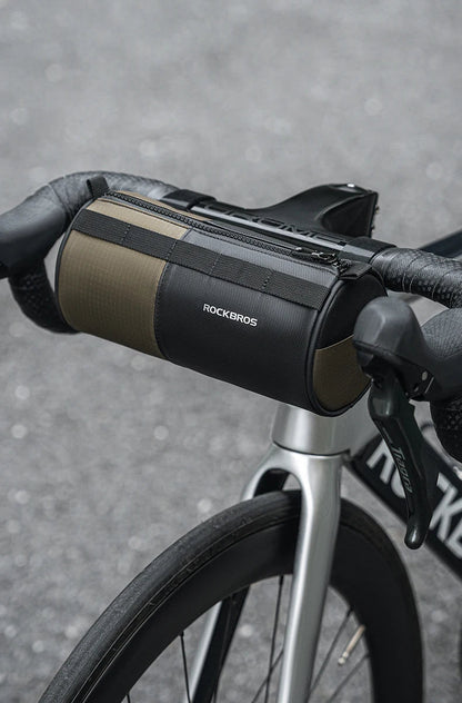 ROCKBROS Bicycle Handlebar Bag – Reflective, Multifunctional 1.7L Front Storage Bag | Portable Shoulder Bag for Cycling Accessories - RELUX.STORE