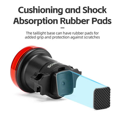 "ROCKBROS Smart Bike Tail Light – IPX6 Waterproof Rechargeable Rear Light for Night Riding, USB Type - C Charging" - RELUX.STORE