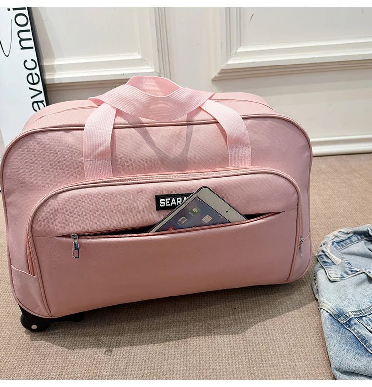 Rolling Luggage Bag Large Capacity Travel Bag Business Short - trip Trolley Suitcase Boarding Luggage Trolly Bag With Wheels - RELUX.STORERolling Luggage Bag Large Capacity Travel Bag Business Short - trip Trolley Suitcase Boarding Luggage Trolly Bag With Wheels