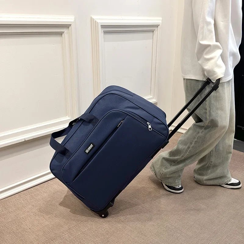 Rolling Luggage Bag Large Capacity Travel Bag Business Short - trip Trolley Suitcase Boarding Luggage Trolly Bag With Wheels - RELUX.STORERolling Luggage Bag Large Capacity Travel Bag Business Short - trip Trolley Suitcase Boarding Luggage Trolly Bag With Wheels