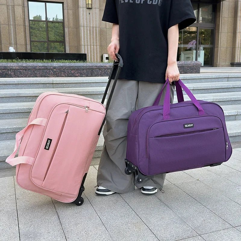 Rolling Luggage Bag Large Capacity Travel Bag Business Short - trip Trolley Suitcase Boarding Luggage Trolly Bag With Wheels - RELUX.STORERolling Luggage Bag Large Capacity Travel Bag Business Short - trip Trolley Suitcase Boarding Luggage Trolly Bag With Wheels