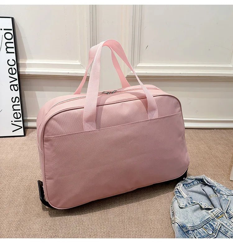 Rolling Luggage Bag Large Capacity Travel Bag Business Short - trip Trolley Suitcase Boarding Luggage Trolly Bag With Wheels - RELUX.STORERolling Luggage Bag Large Capacity Travel Bag Business Short - trip Trolley Suitcase Boarding Luggage Trolly Bag With Wheels