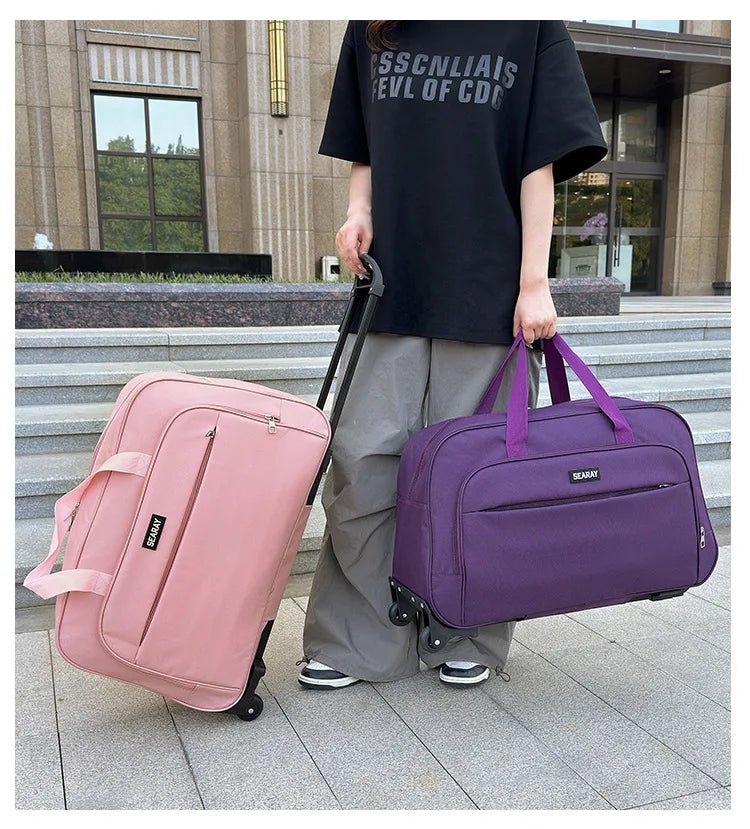 Rolling Luggage Bag Large Capacity Travel Bag Business Short - trip Trolley Suitcase Boarding Luggage Trolly Bag With Wheels - RELUX.STORERolling Luggage Bag Large Capacity Travel Bag Business Short - trip Trolley Suitcase Boarding Luggage Trolly Bag With Wheels