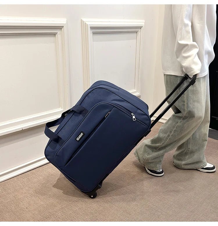 Rolling Luggage Bag Large Capacity Travel Bag Business Short - trip Trolley Suitcase Boarding Luggage Trolly Bag With Wheels - RELUX.STORERolling Luggage Bag Large Capacity Travel Bag Business Short - trip Trolley Suitcase Boarding Luggage Trolly Bag With Wheels