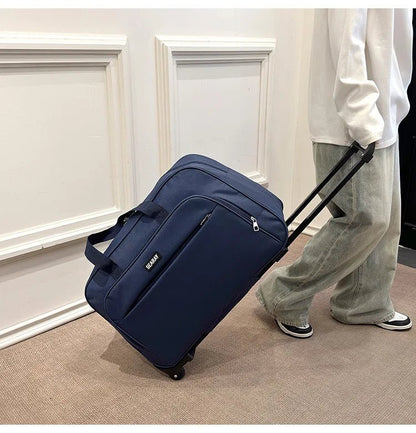 Rolling Luggage Bag Large Capacity Travel Bag Business Short - trip Trolley Suitcase Boarding Luggage Trolly Bag With Wheels - RELUX.STORERolling Luggage Bag Large Capacity Travel Bag Business Short - trip Trolley Suitcase Boarding Luggage Trolly Bag With Wheels