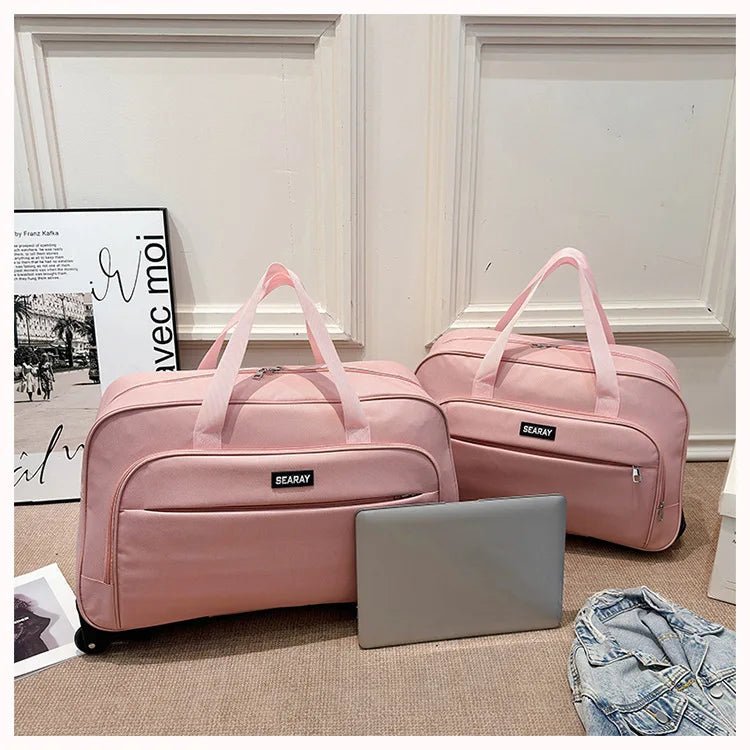 Rolling Luggage Bag Large Capacity Travel Bag Business Short - trip Trolley Suitcase Boarding Luggage Trolly Bag With Wheels - RELUX.STORERolling Luggage Bag Large Capacity Travel Bag Business Short - trip Trolley Suitcase Boarding Luggage Trolly Bag With Wheels