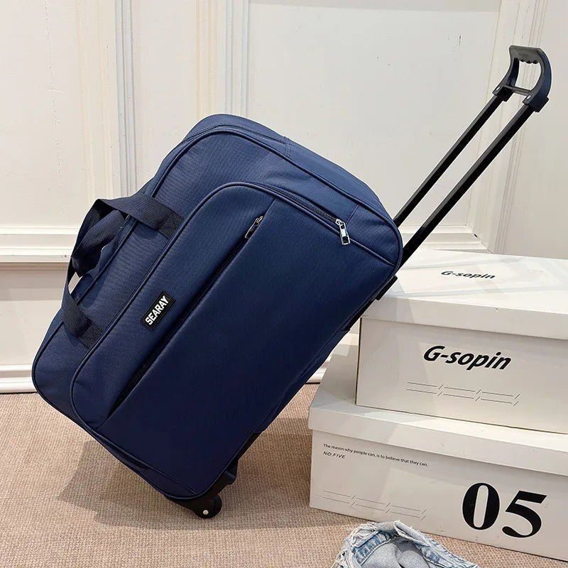 Rolling Luggage Bag Large Capacity Travel Bag Business Short - trip Trolley Suitcase Boarding Luggage Trolly Bag With Wheels - RELUX.STORERolling Luggage Bag Large Capacity Travel Bag Business Short - trip Trolley Suitcase Boarding Luggage Trolly Bag With Wheels