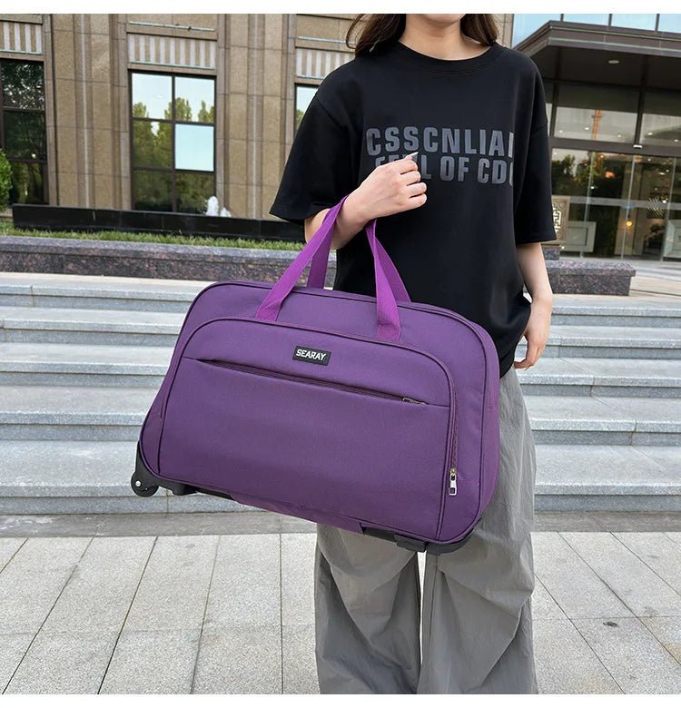 Rolling Luggage Bag Large Capacity Travel Bag Business Short - trip Trolley Suitcase Boarding Luggage Trolly Bag With Wheels - RELUX.STORERolling Luggage Bag Large Capacity Travel Bag Business Short - trip Trolley Suitcase Boarding Luggage Trolly Bag With Wheels