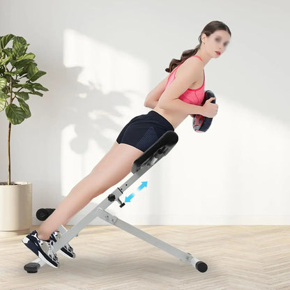 "Roman Chair Hyperextension Bench – Adjustable Back Extension Bench for Home Gym Fitness | Multi - Functional Exercise Bench by Relux.Store" - RELUX.STORE